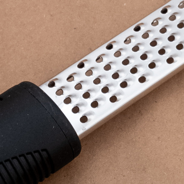 Stainless steel zester/grater