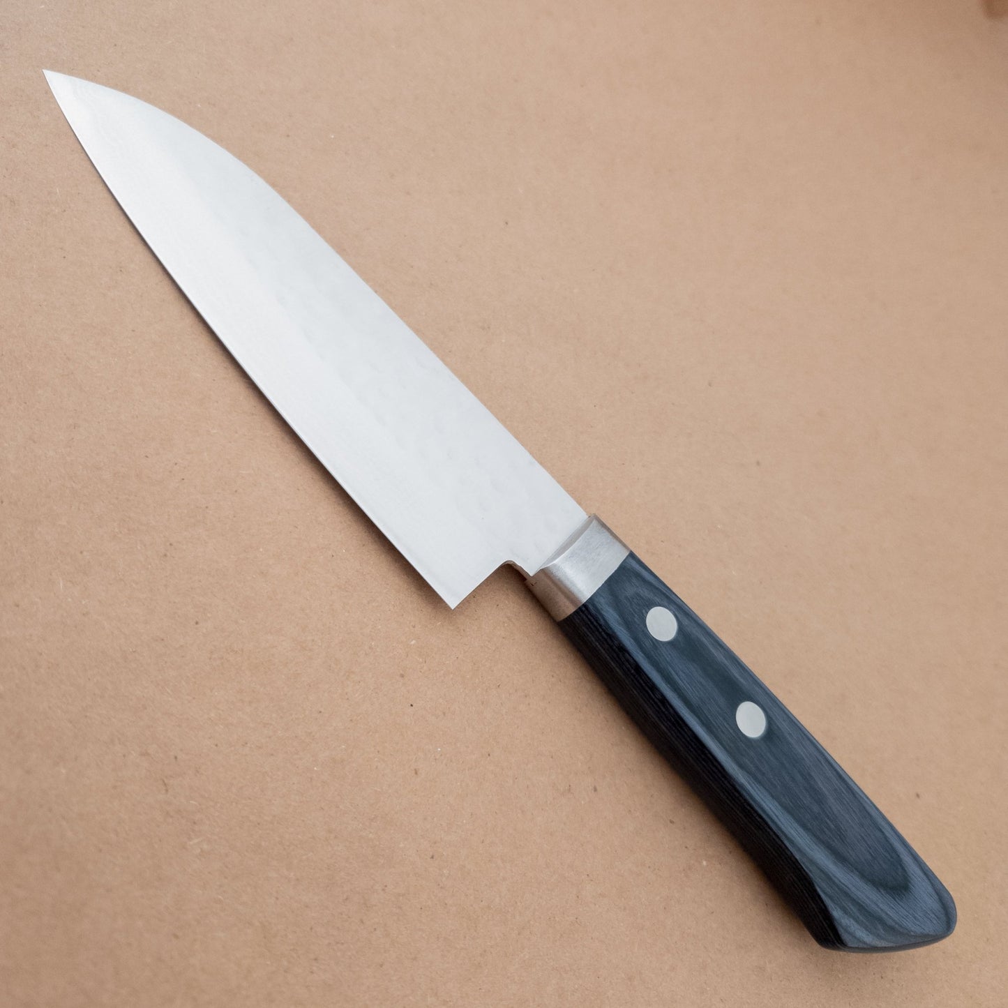 130mm Masutani Kokuryu Ko - Santoku Yo Handle - District Cutlery