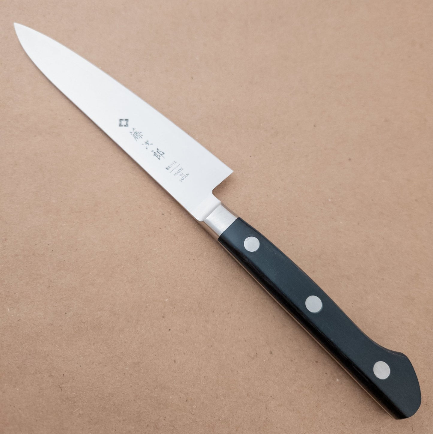 135mm Tojiro Powdered Forging Steel Petty Yo Handle right side - District Cutlery