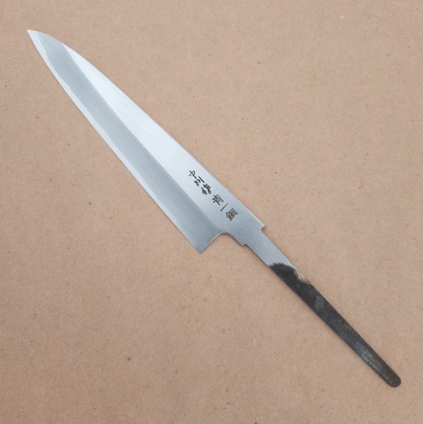 150mm Nakagawa Aogami Petty Utility Blade left side - District Cutlery