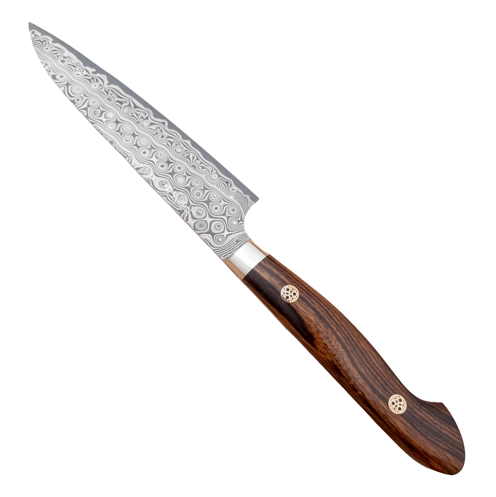 150mm Nigara SG2 Anmon Damascus Petty Utility Ironwood Yo Handle - District Cutlery