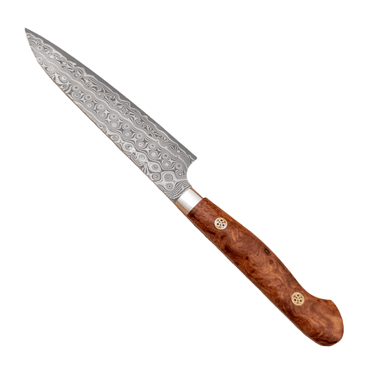 150mm Nigara SG2 Anmon Damascus Petty Utility Yo Handle - District Cutlery