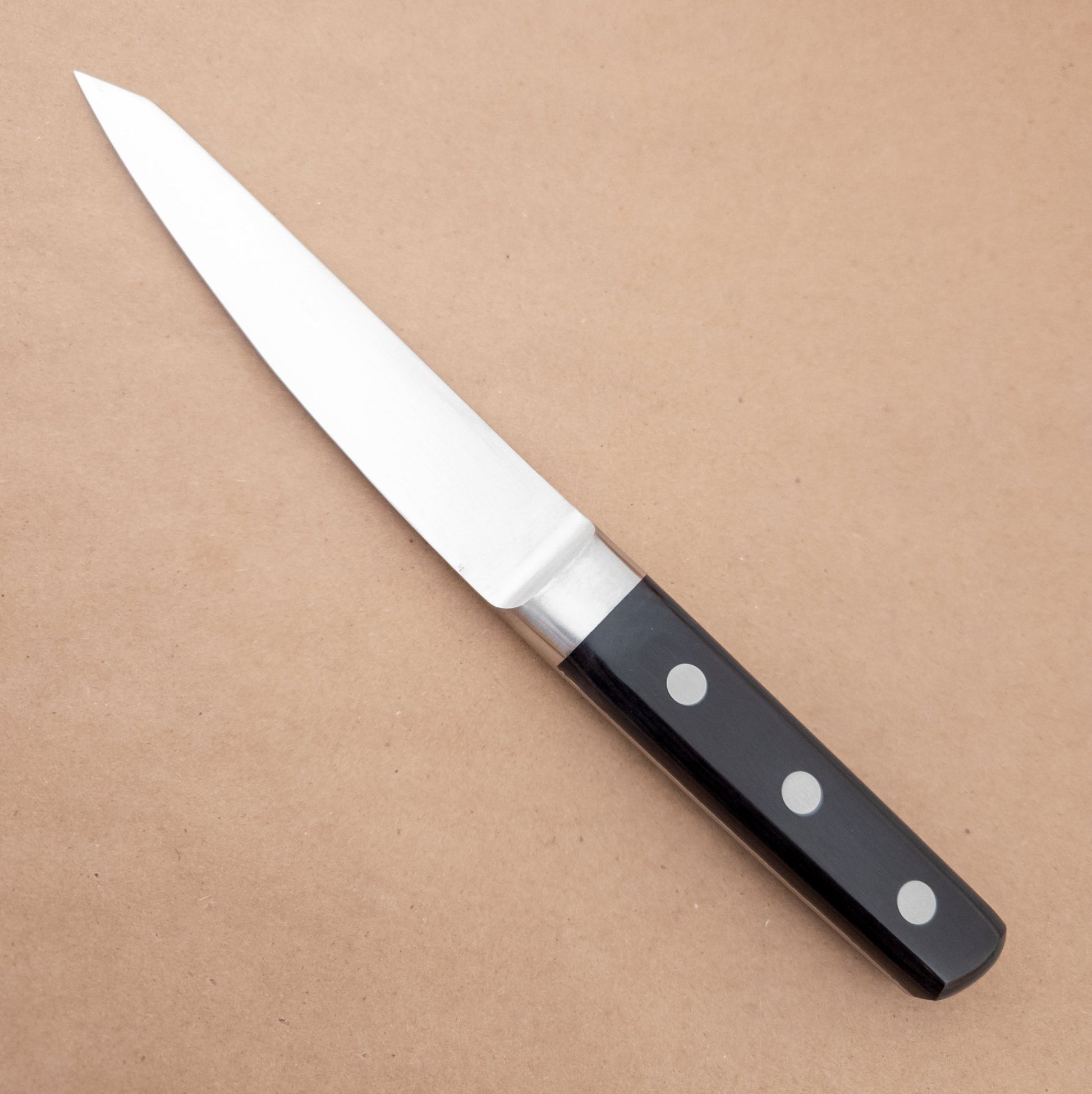 150mm Takayuki Grand Chef Hankotsu Yo Handle left side - District Cutlery