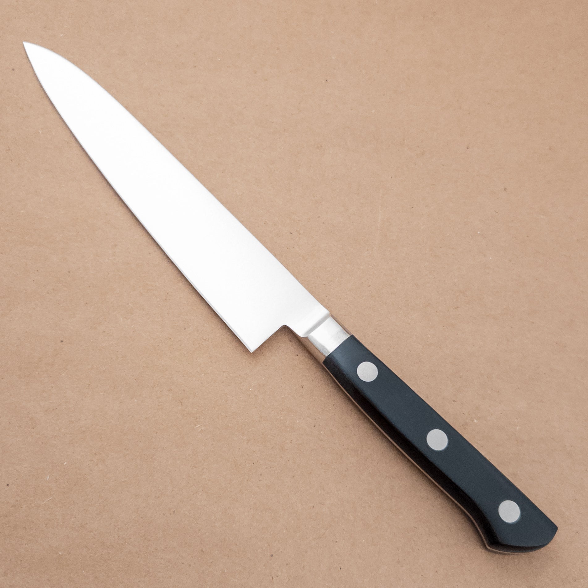 150mm Tojiro Classic DP VG10 Petty Utility Yo Handle left side - District Cutlery