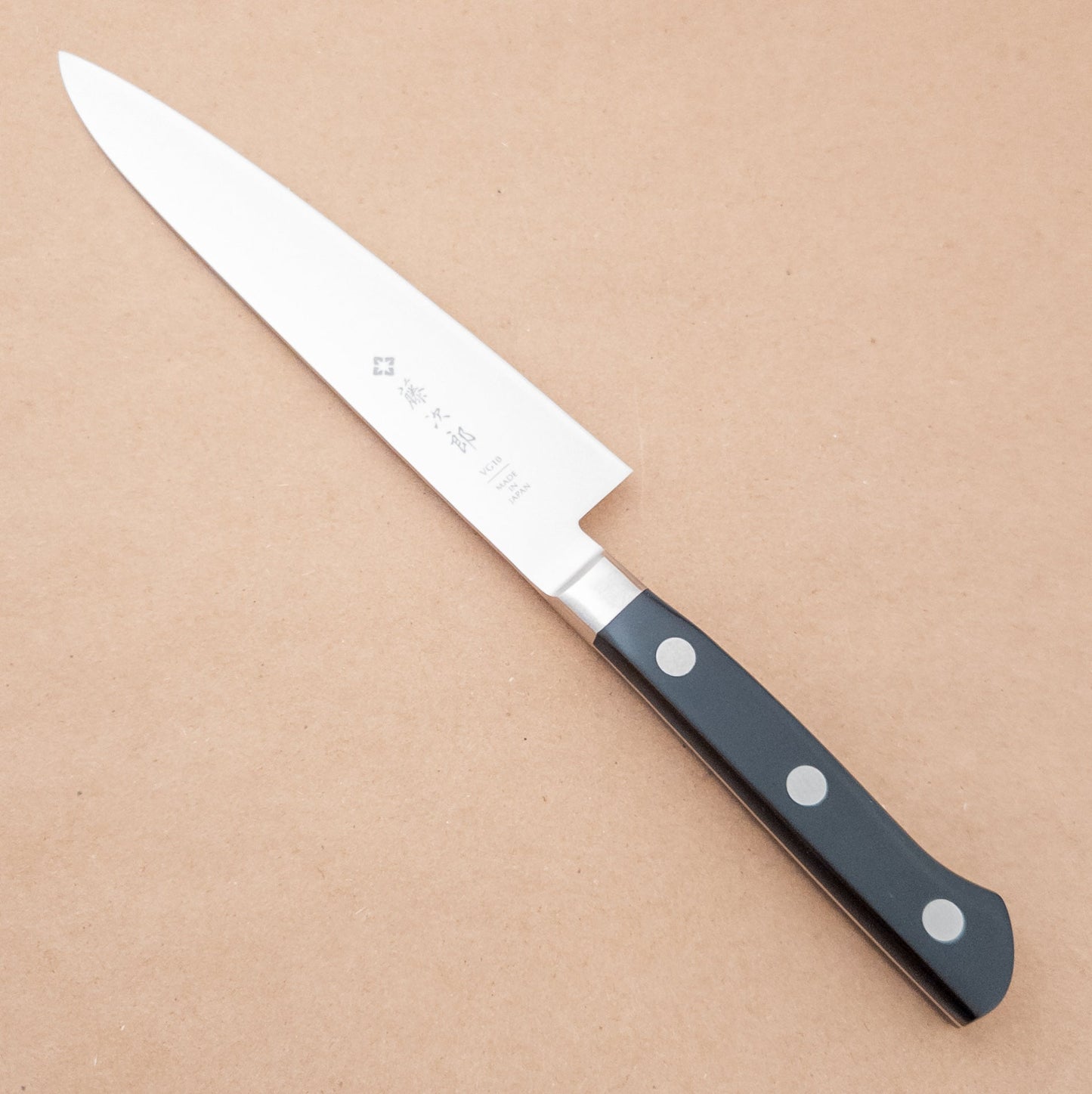 150mm Tojiro Classic DP VG10 Petty Utility Yo Handle right side - District Cutlery