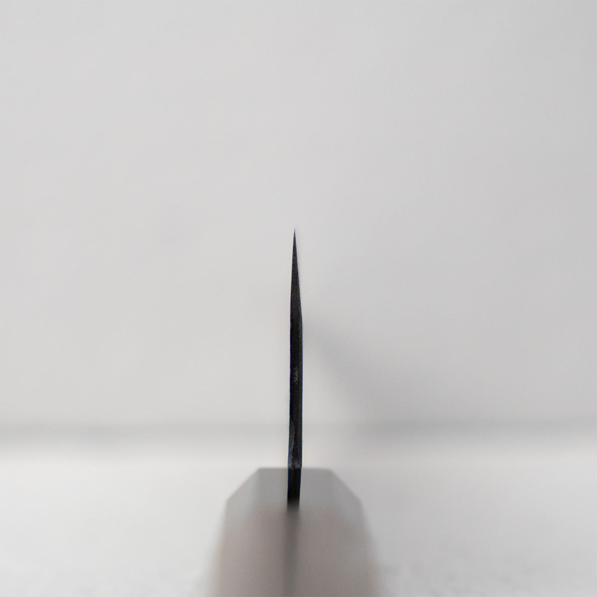165mm Hatsukokoro Kurogane AS Wa Santoku choil - District Cutlery