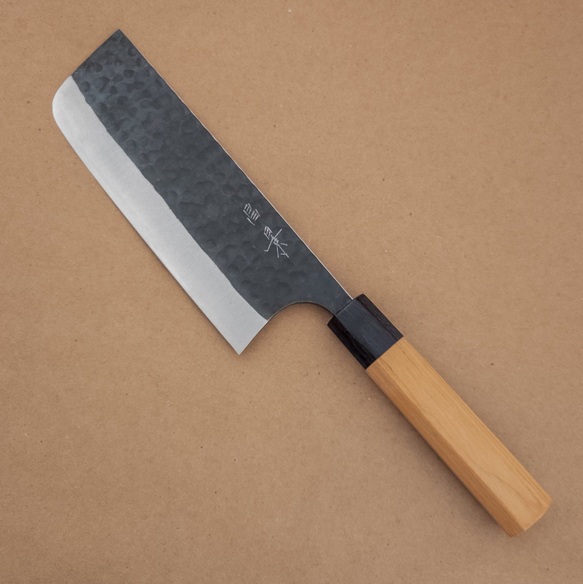 165mm Masakage Koishi AS Wa Nakiri left side - District Cutlery