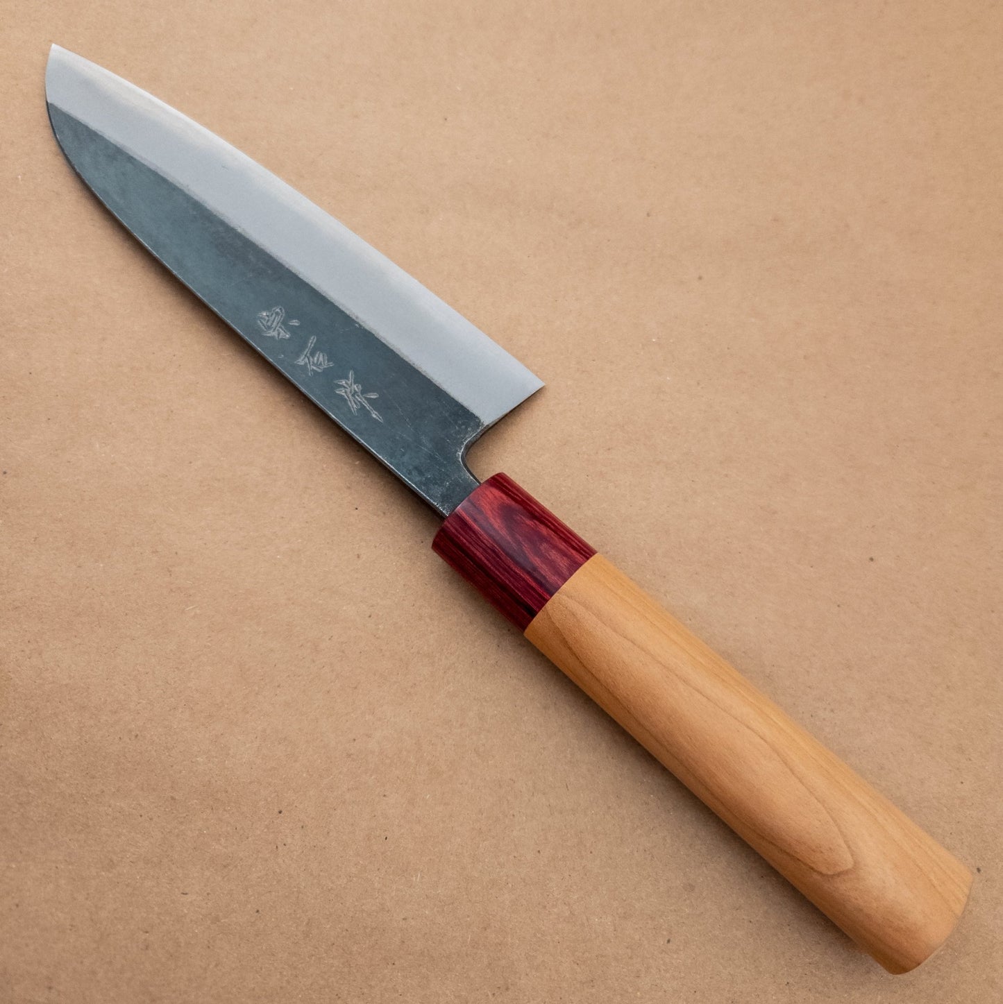 165mm Muneishi Aogami Wa Santoku - District Cutlery