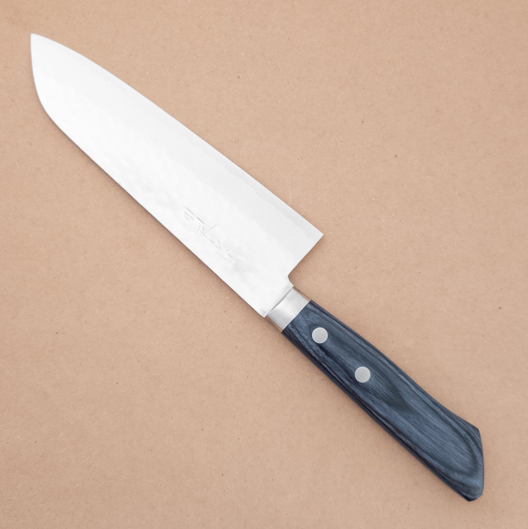 170mm Masutani VG10 Kokuryu Damascus Santoku Yo Handle - District Cutlery