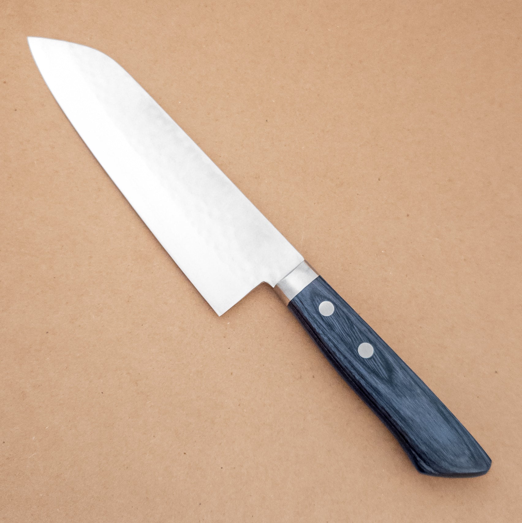 170mm Masutani VG10 Kokuryu Damascus Santoku Yo Handle - District Cutlery