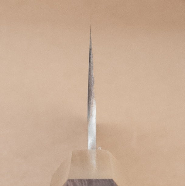 170mm Nigara STRIX Damascus Wa Nakiri choil- District Cutlery