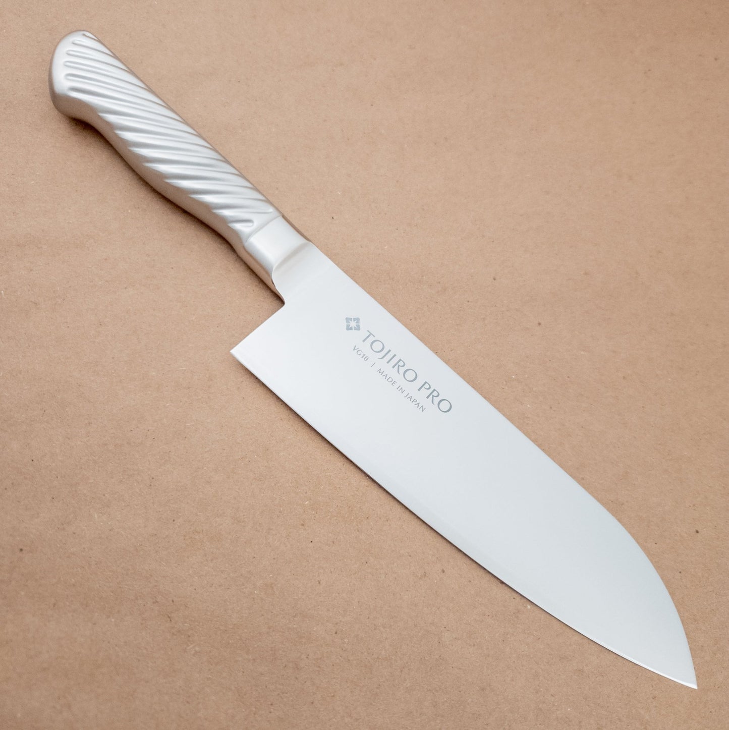 170mm Tojiro Pro Santoku Yo Handle right side - District Cutlery