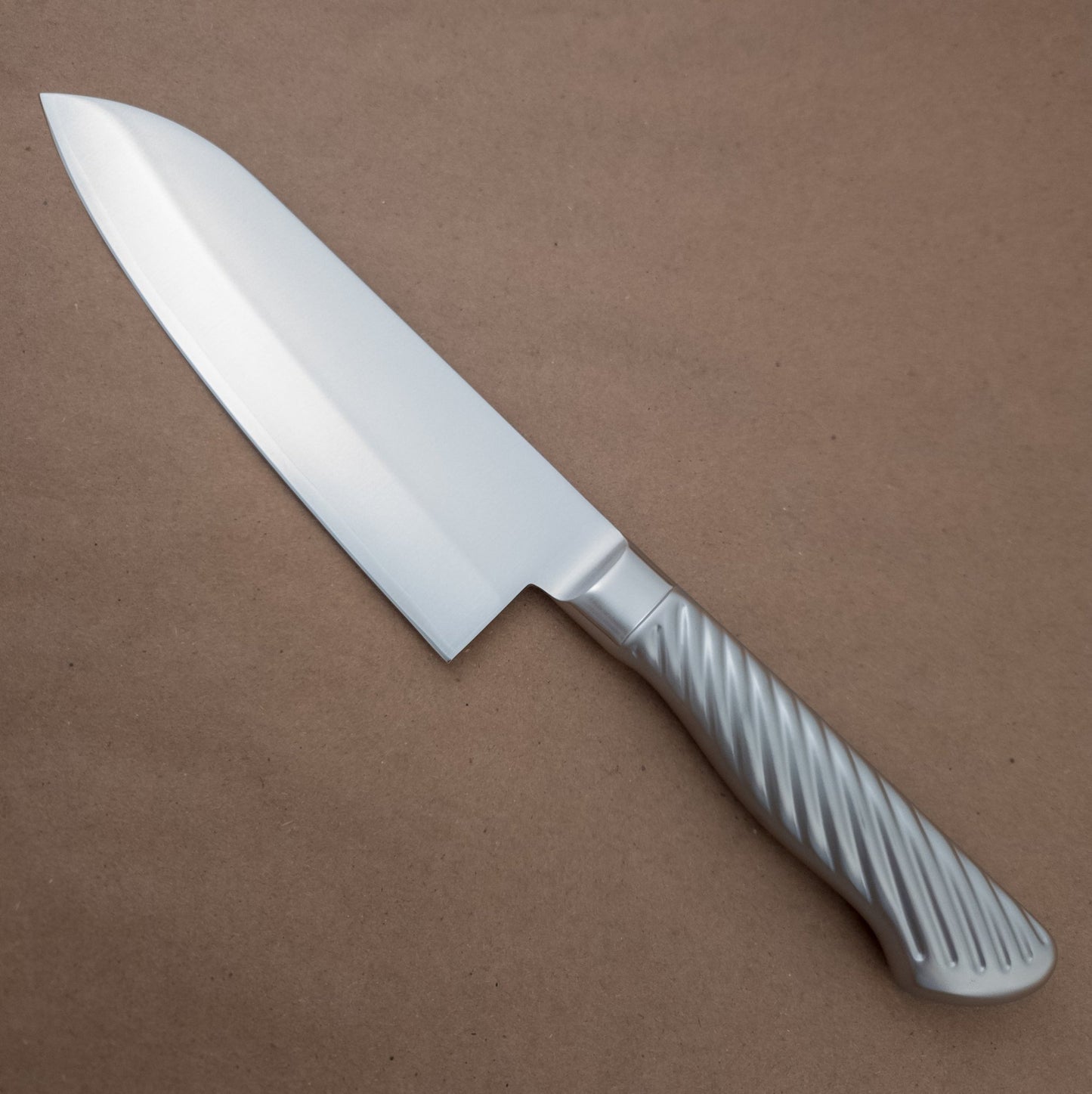170mm Tojiro Pro Santoku Yo Handle left side - District Cutlery