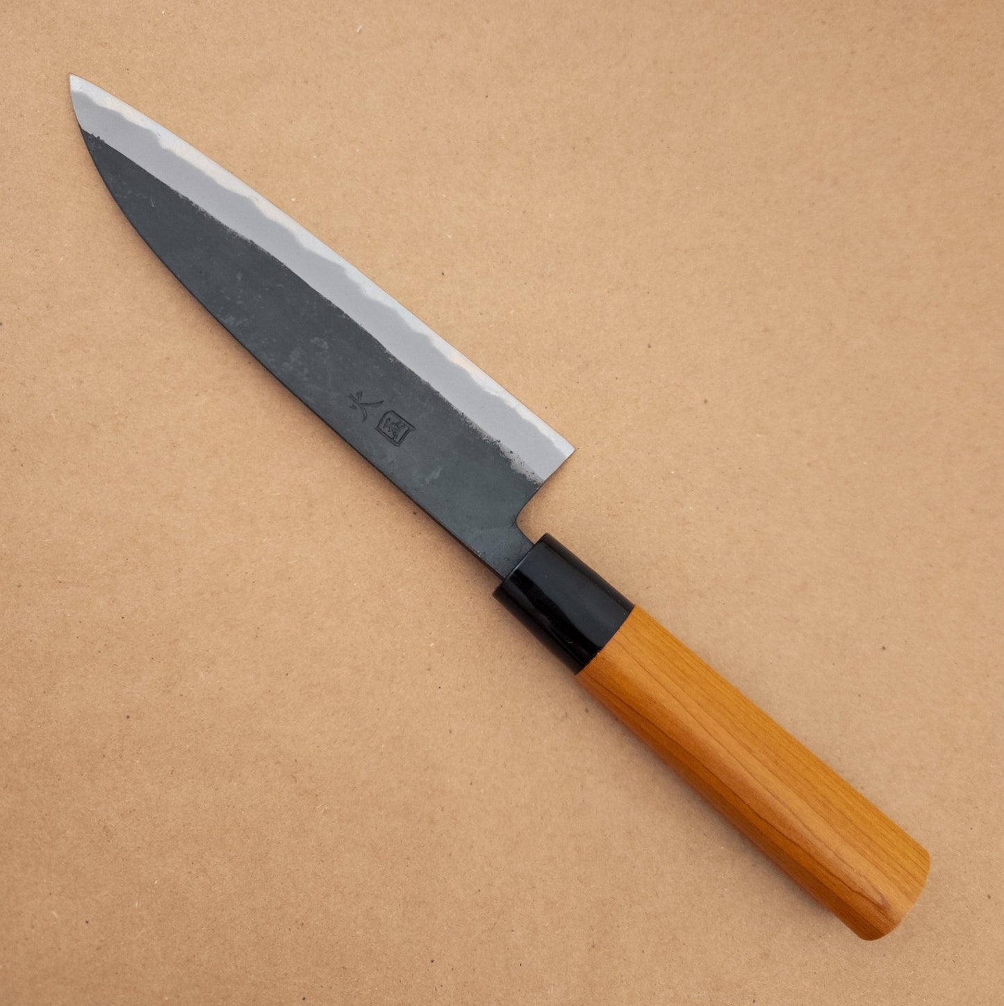 180mm Hinokuni Shirogami Wa Gyuto right side- District Cutlery