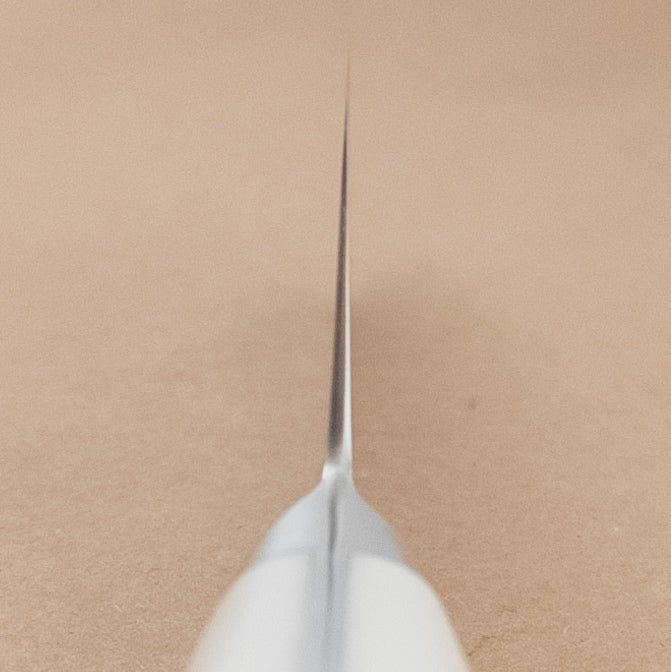 180mm MCUSTA ZANMAI Classic VG10 Damascus Santoku Yo Handle choil - District Cutlery