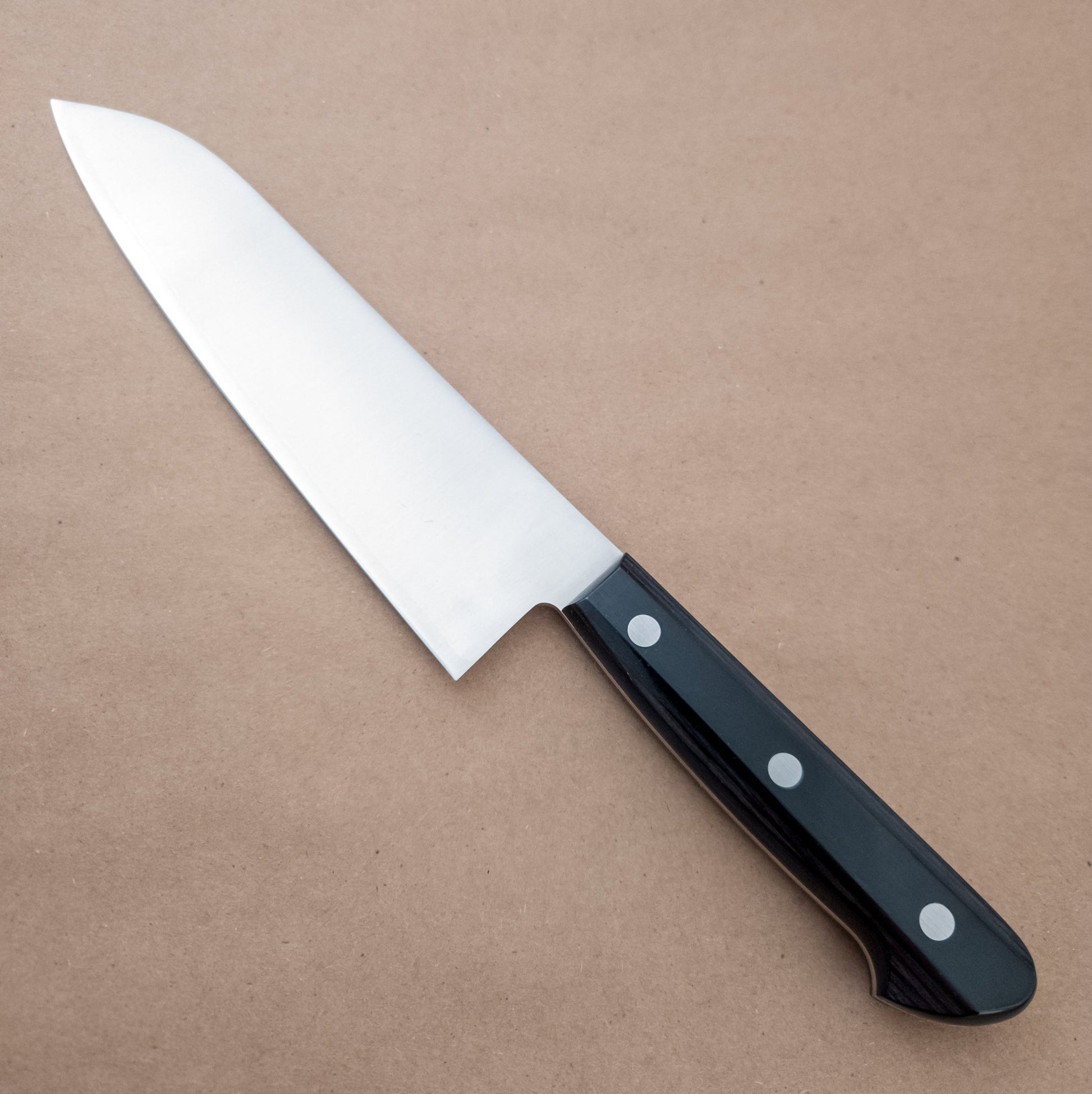 180mm Tsunehisa SLD Santoku Black Yo Handle - District Cutlery