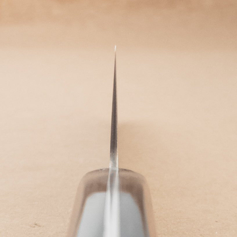 180mm Tsunehisa SLD Santoku Red Yo Handle - District Cutlery