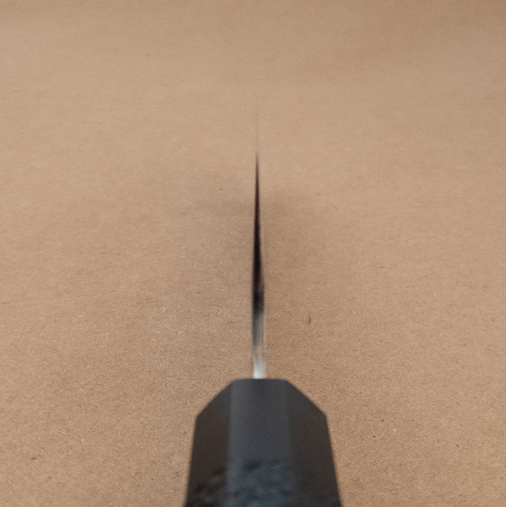 180mm Yu Kurosaki Senko Wa Bunka Tenmoku Handle choil - District Cutlery