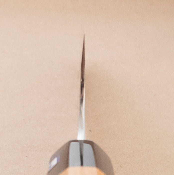 210mm Gihei Kazahana HAP40 Wa Gyuto choil - District Cutlery
