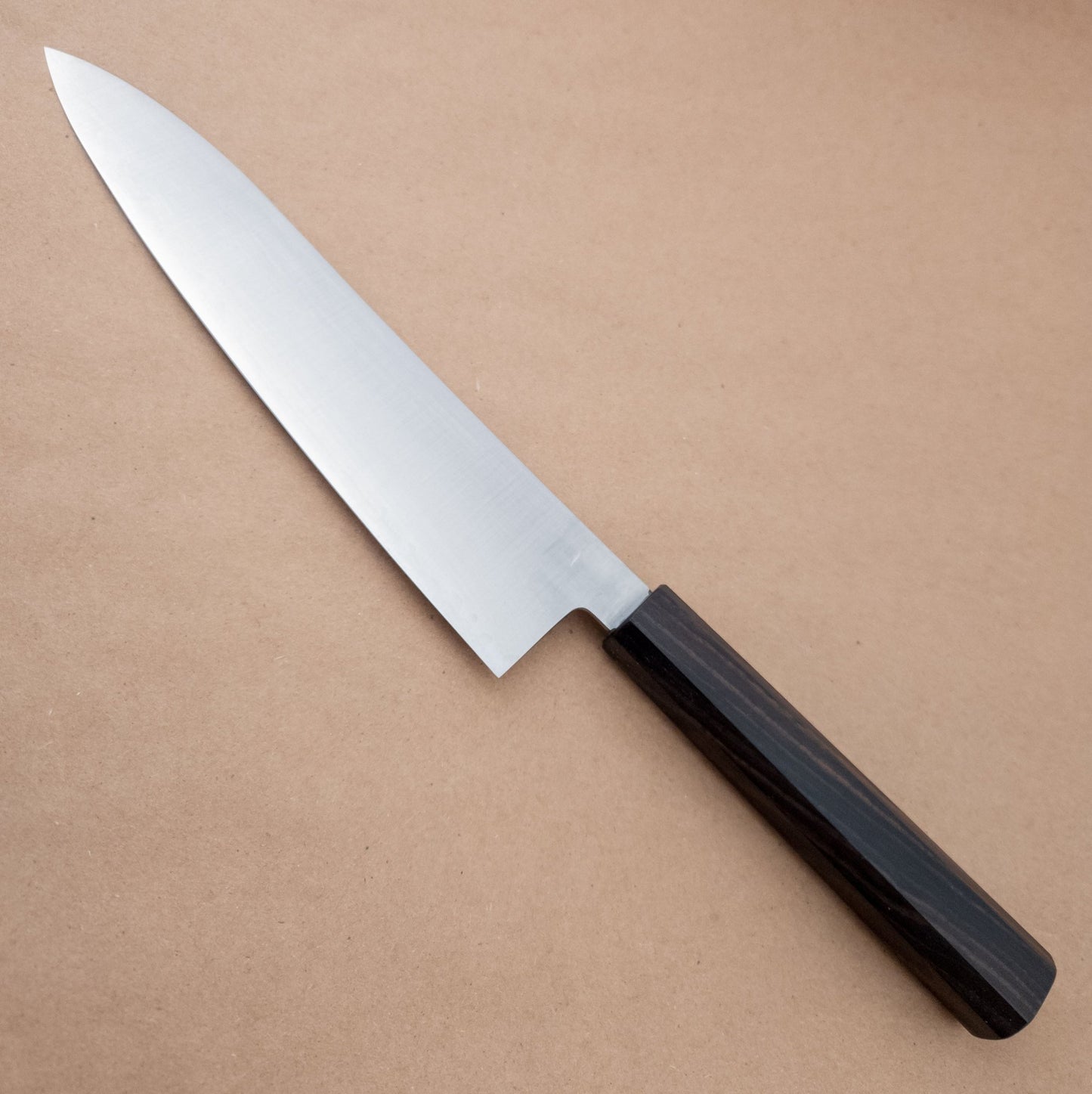 210mm Hatsukokoro Hayabusa HAP40 Wa Gyuto left side - District Cutlery
