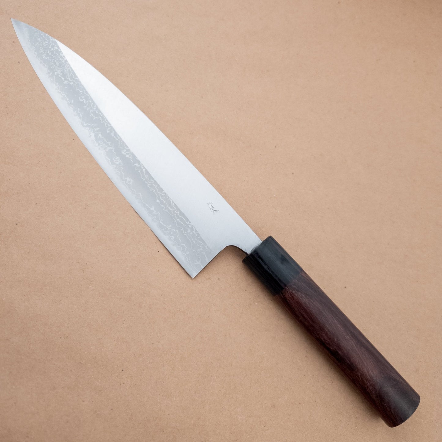 210mm Muneishi Damascus Aogami Wa Gyuto Rosewood - District Cutlery