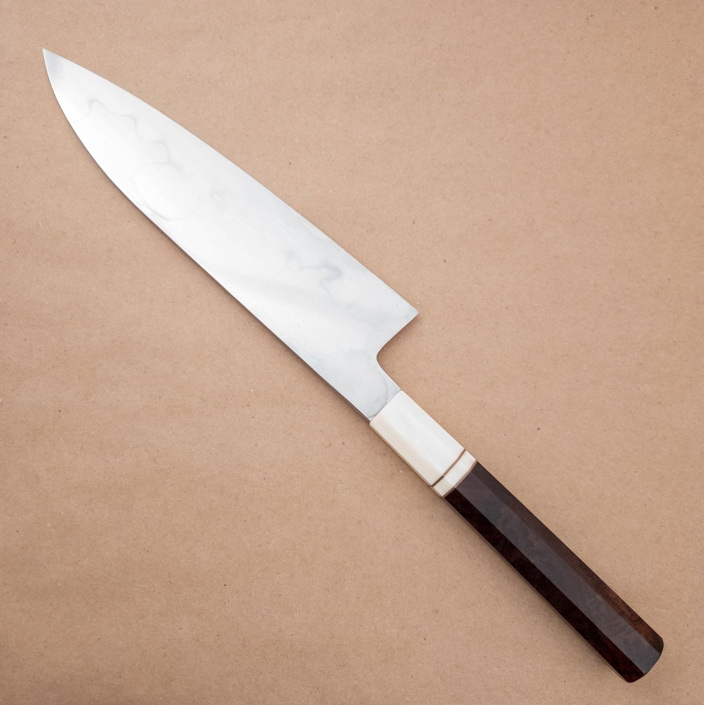 210mm Rowland Cutlery Sheffcut Rosewood Wa Gyuto - District Cutlery