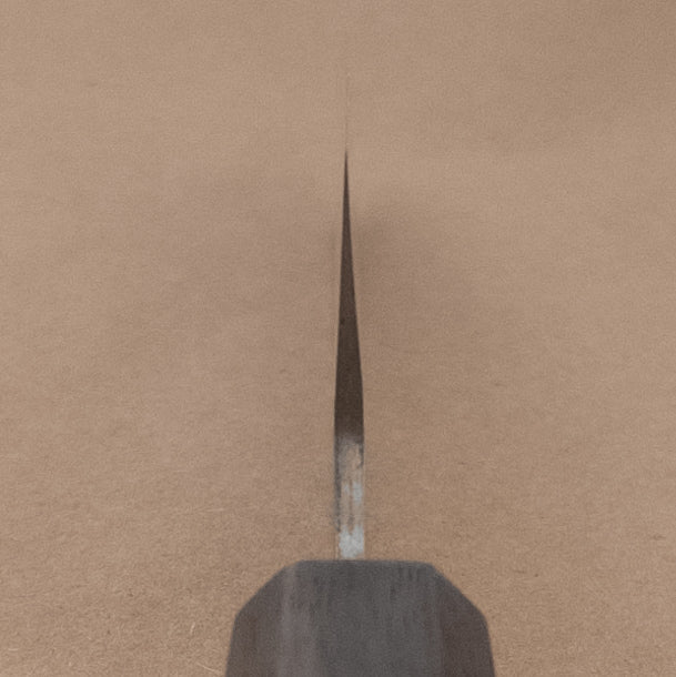 210mm Saji STRIX Wa Gyuto choil - District Cutlery