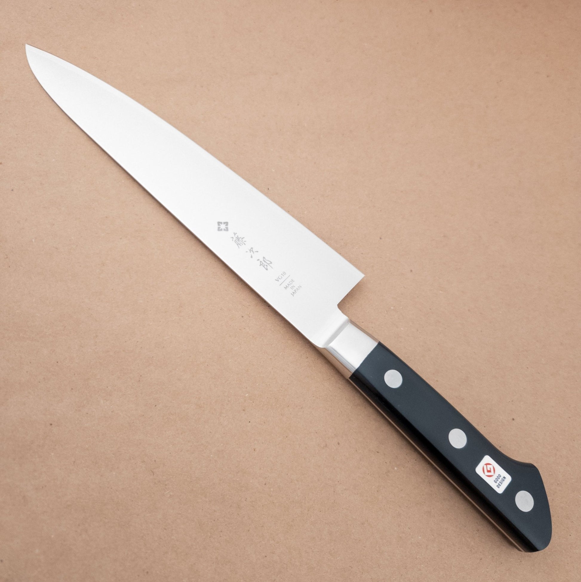 210mm Tojiro Classic DP VG10 Gyuto Yo Handle right side- District Cutlery
