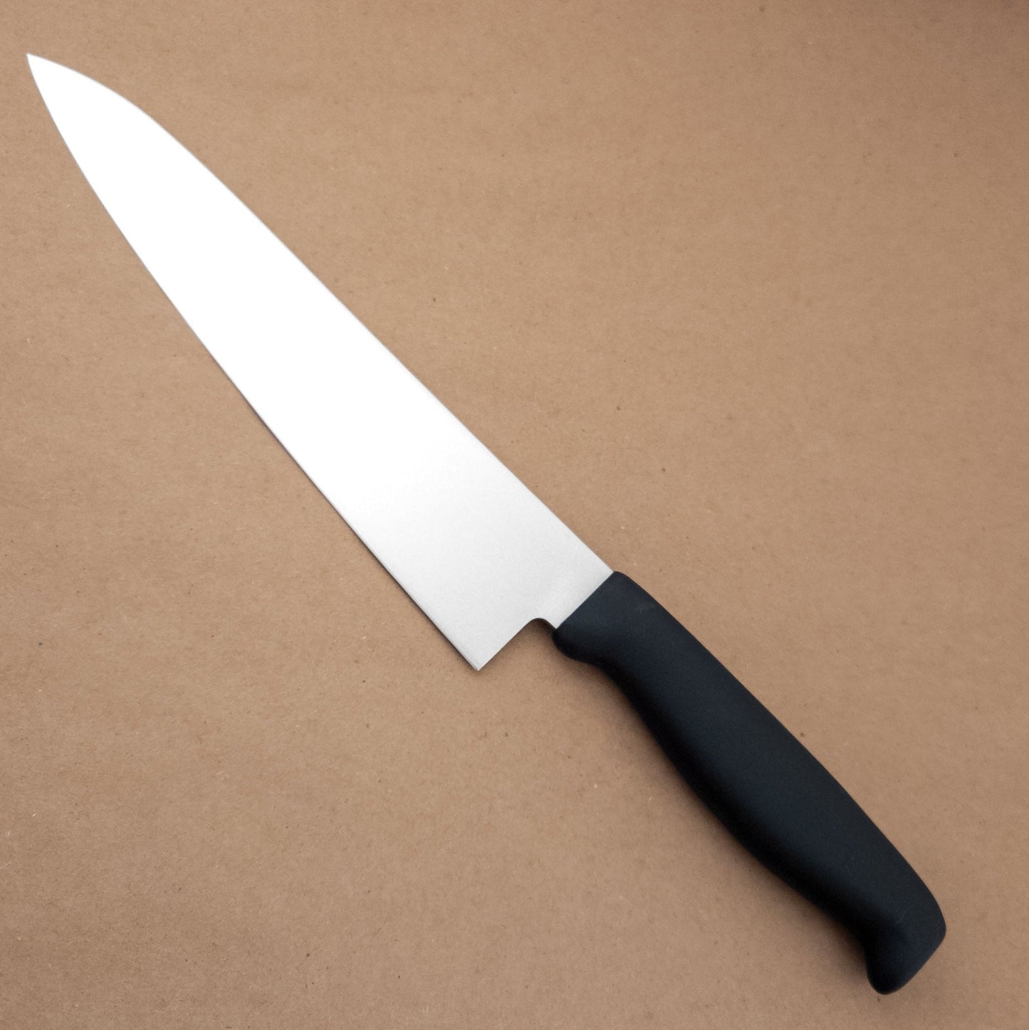 210mm Tojiro Color Series MV Gyuto Black Yo Handle left side - District Cutlery