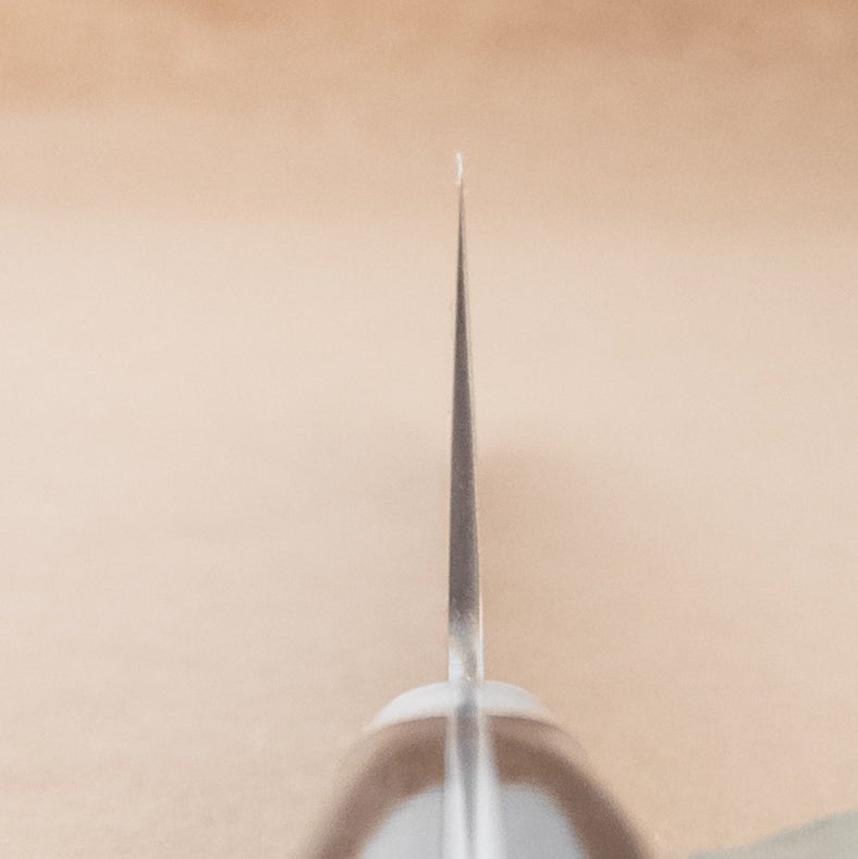 210mm Tsunehisa AUS8 Gyuto Yo Handle choil - District Cutlery