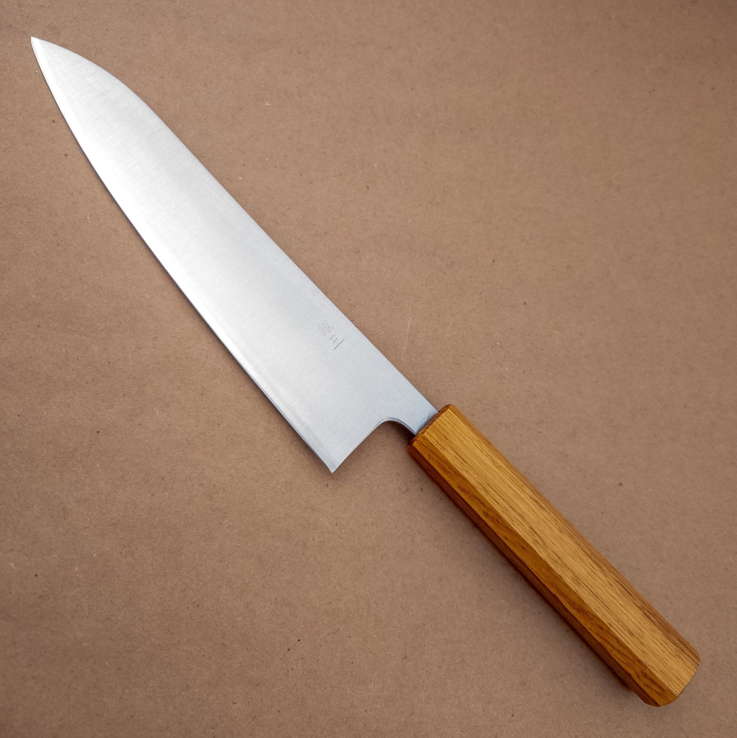 210mm Tsunehisa Ginsan Wa Gyuto - left side- District Cutlery