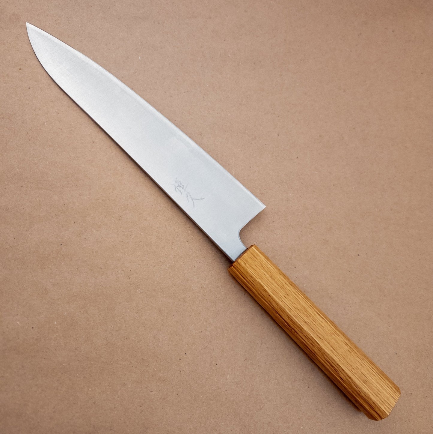 210mm Tsunehisa Ginsan Wa Gyuto right side - District Cutlery