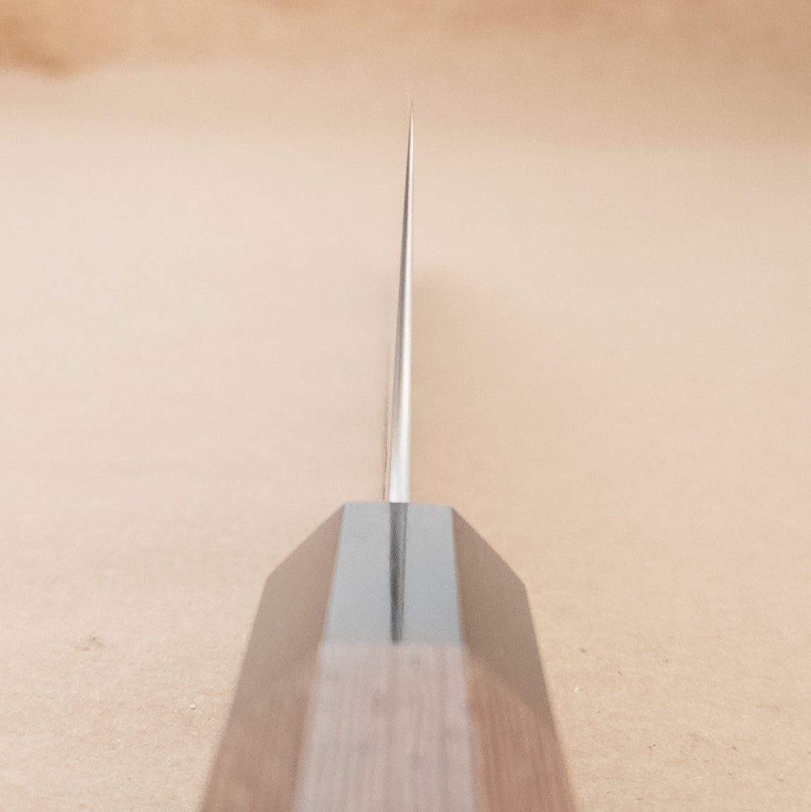 240mm Hatsukokoro Hayabusa AS Wa Gyuto choil - District Cutlery