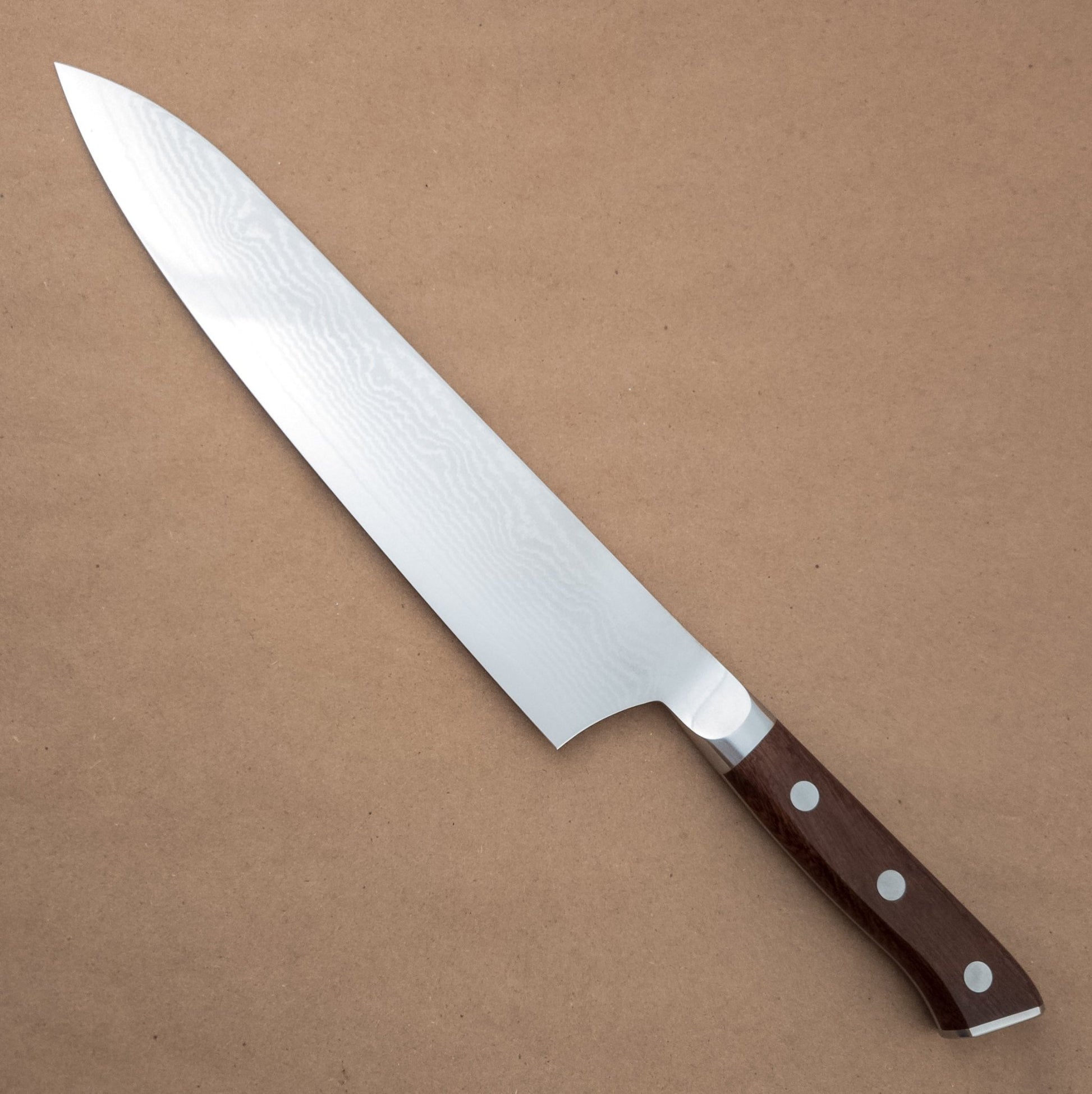 240mm MCUSTA Zanmai Premium Damascus VG10 Gyuto Yo Handle - District Cutlery