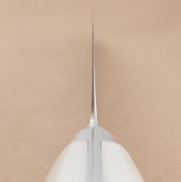 270mm MCUSTA ZANMAI Classic VG10 Sujihiki Corian Yo Handle choil - District Cutlery