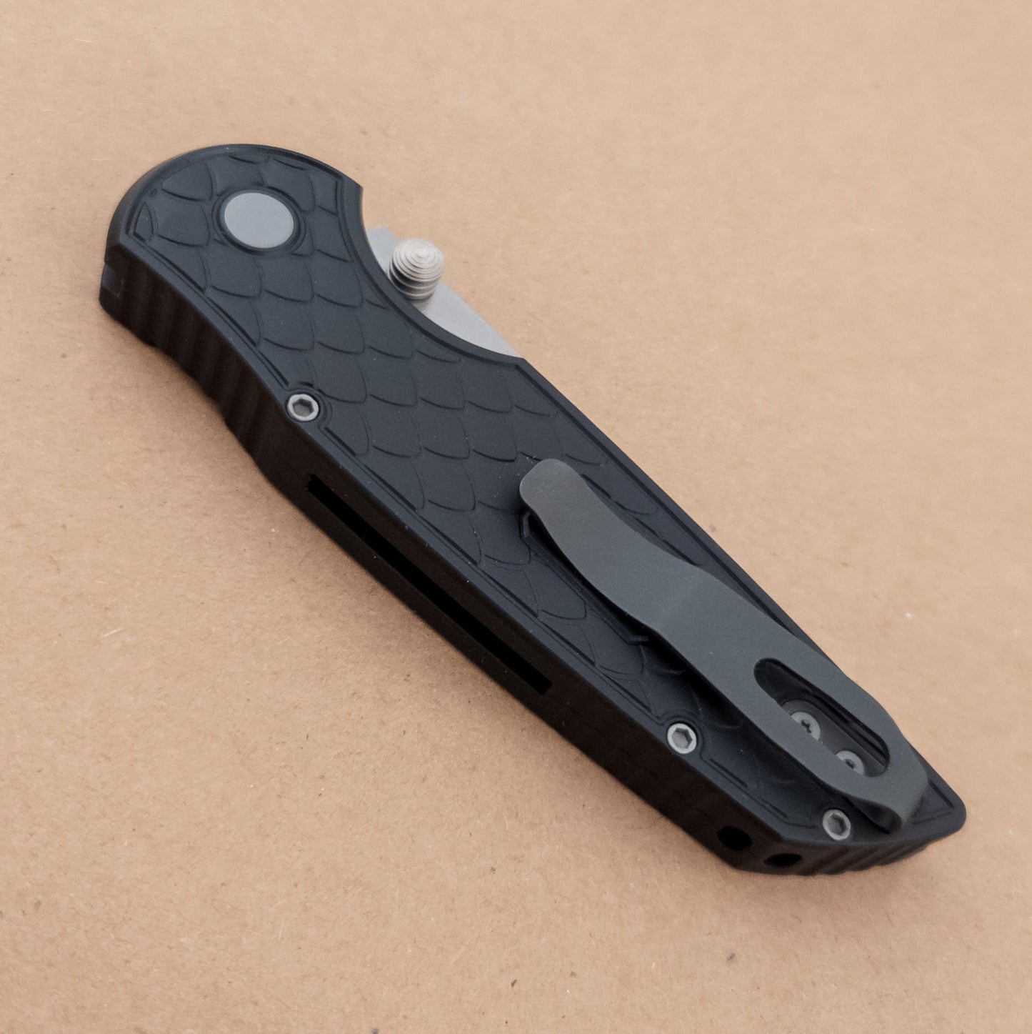 3.5" PRO - TECH TR - 3 Integrity Reptile clip side- District Cutlery