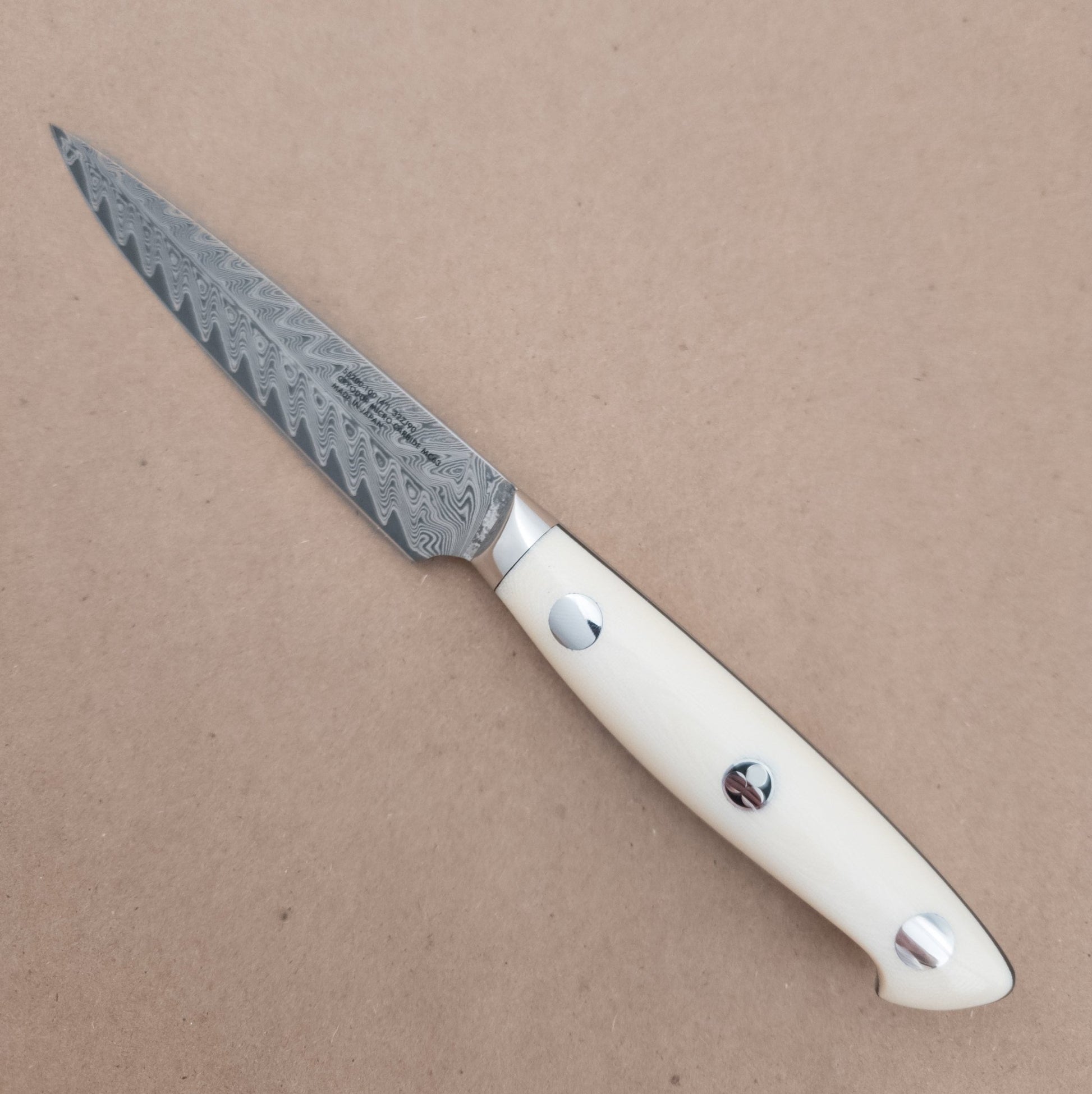 4" Bob Kramer Cumulus Paring left side- District Cutlery