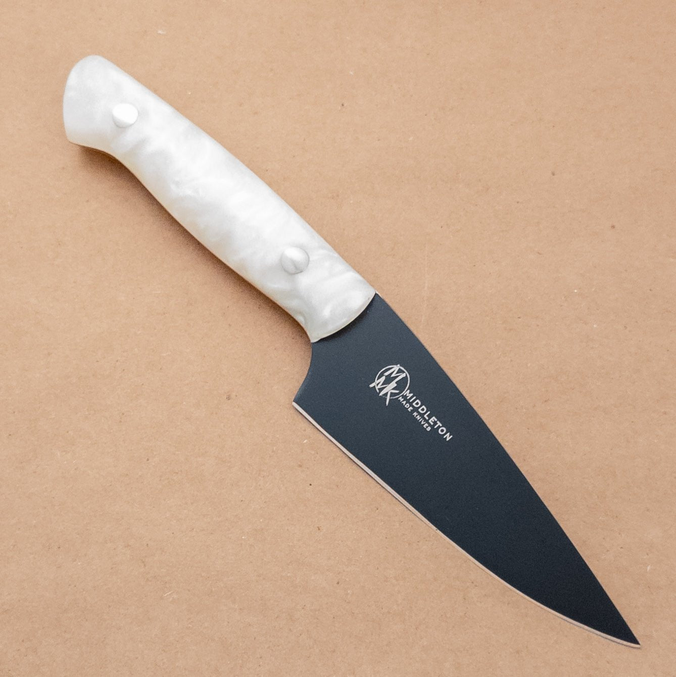 4" Middleton Made Knives Echo Paring White right side - District Cutlery