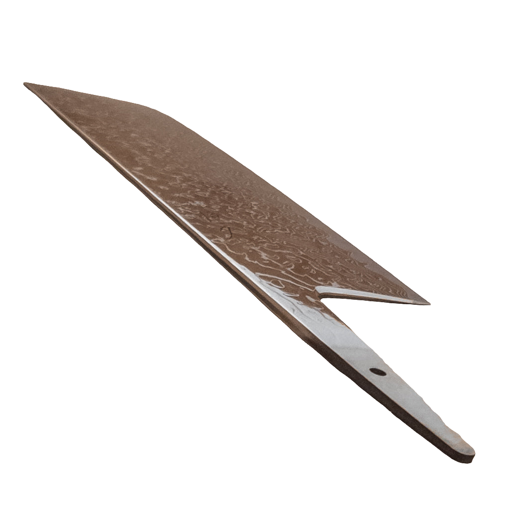 165mm Tsunehisa VG10 Nickel Damascus Nakiri Blade