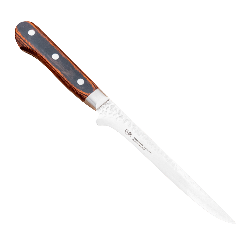 165mm SUNCRAFT SENZO Universal VG10 Damascus Boning Yo Handle