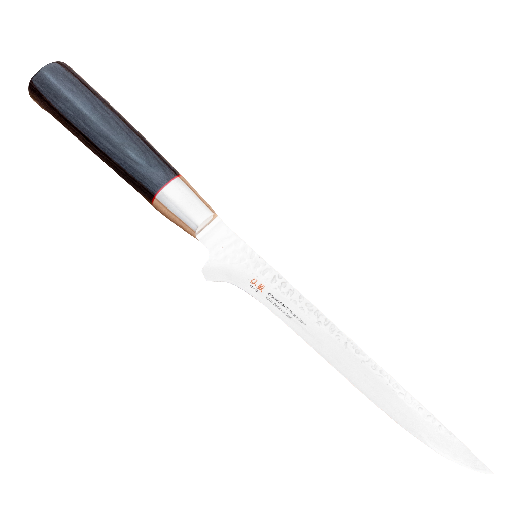 170mm SUNCRAFT SENZO Classic VG10 Damascus Boning Wa Handle
