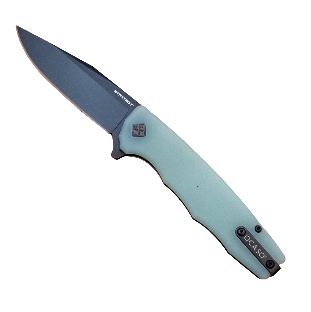 3.5" Ocaso Strategy D2 Jade G10 Flipper