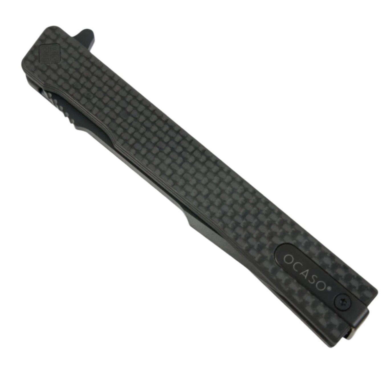 Ocaso Solstice Carbon Fiber Flipper Black PVD - District Cutlery