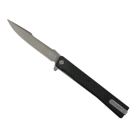 Ocaso Solstice Carbon Fiber Satin left side - District Cutlery