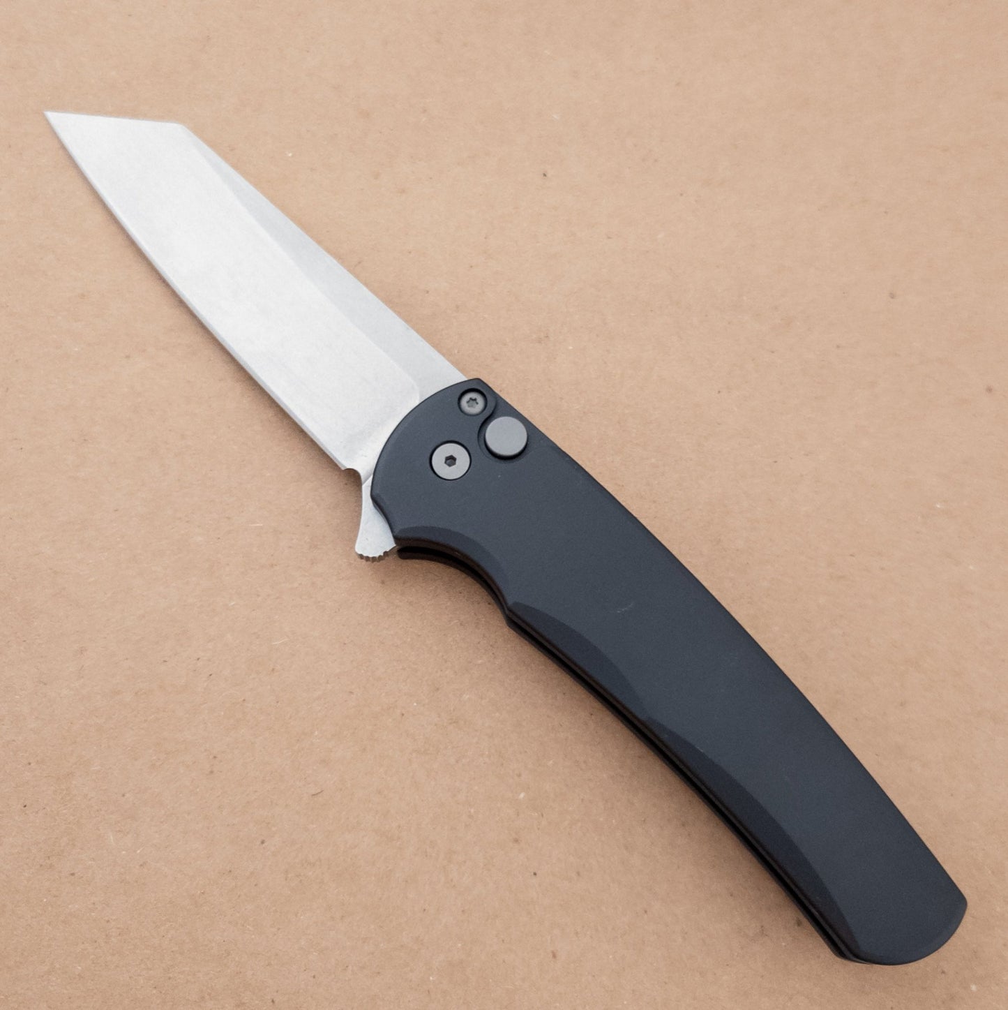 PRO - TECH Malibu Magnacut Reverse Tanto Black 5401 button - District Cutlery
