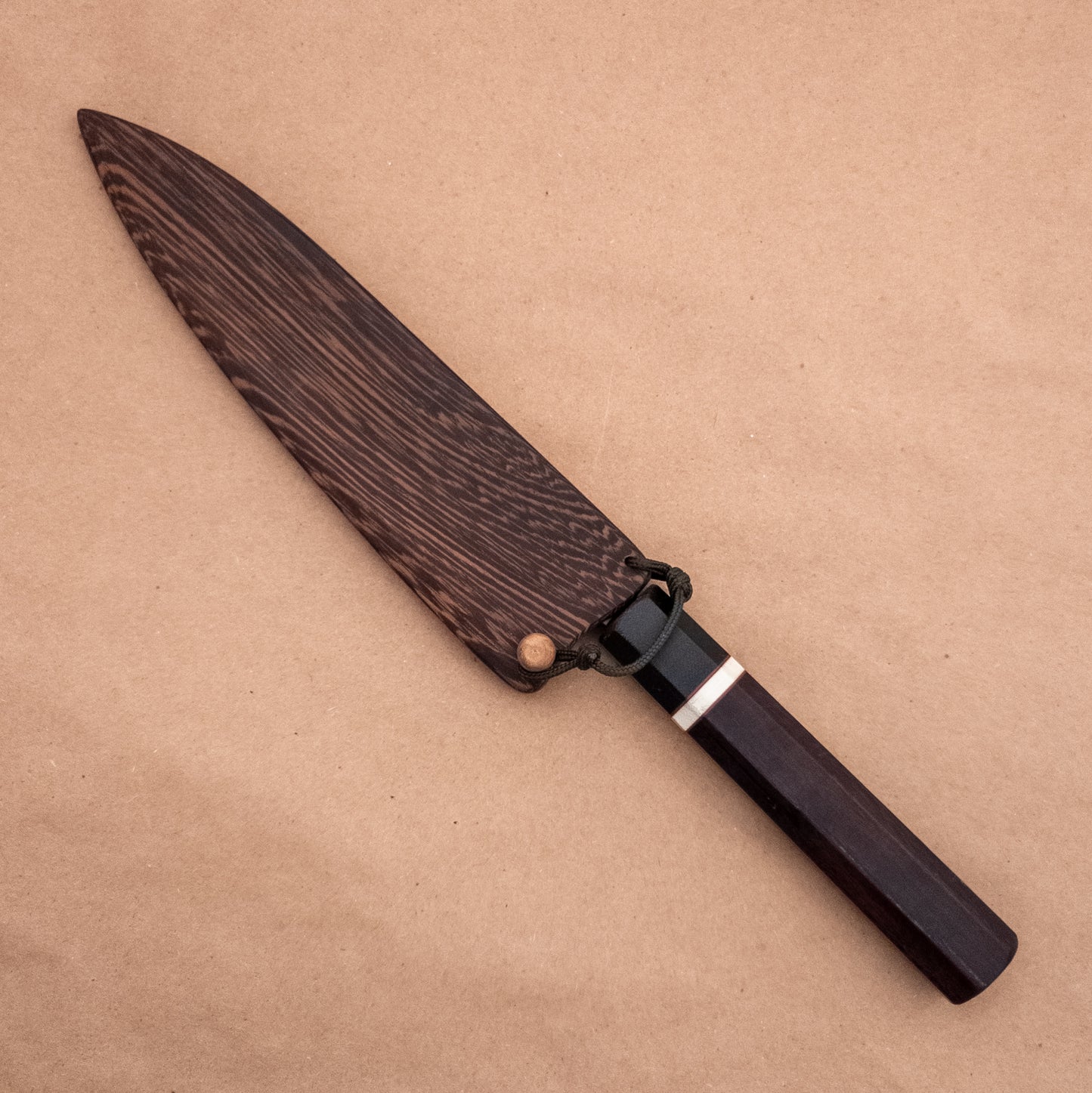 170mm Murray Carter Shirogami Damascus Wa Petty ***PRE-OWNED***