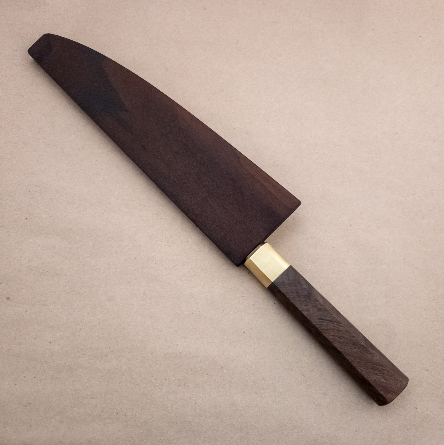 210mm Monolith Apex Aogami Super Wa Gyuto with Saya