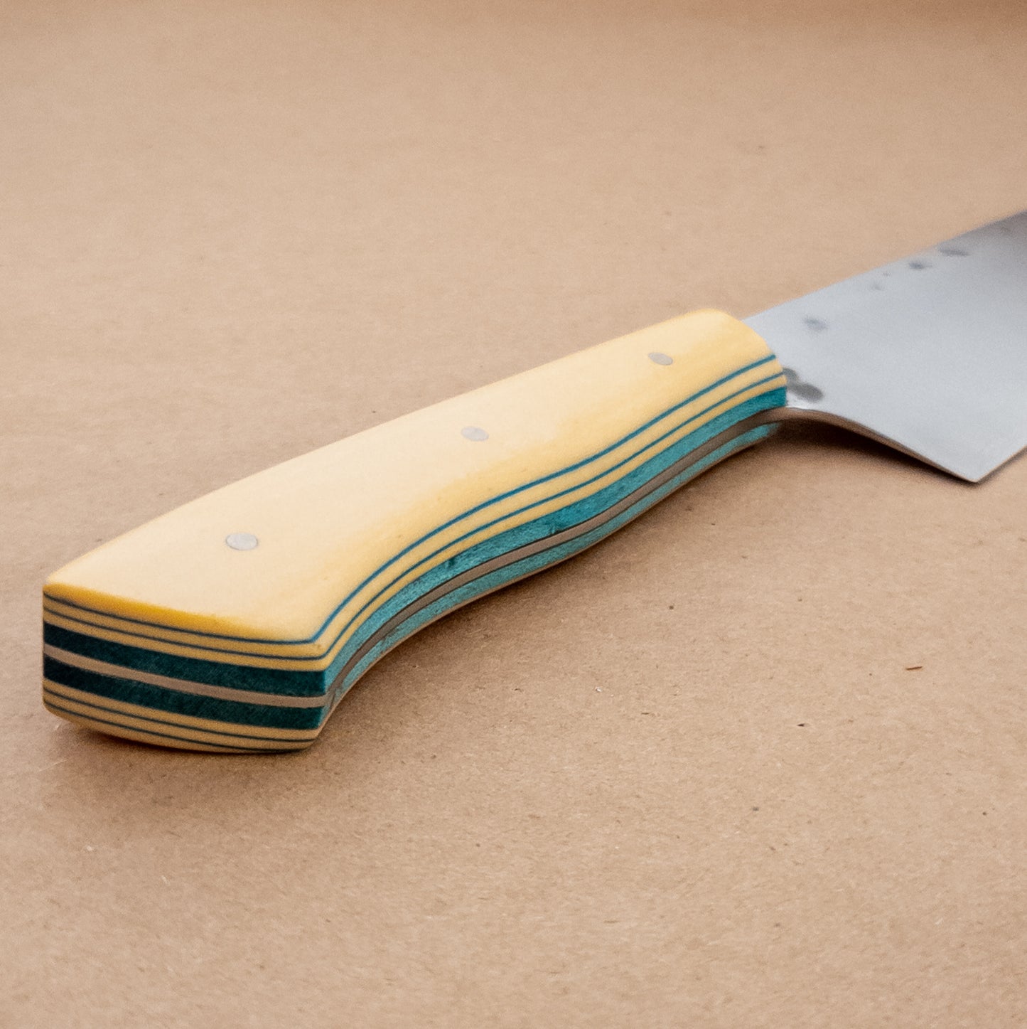 190mm Carter Cutlery Gyuto Micarta Yo Handle