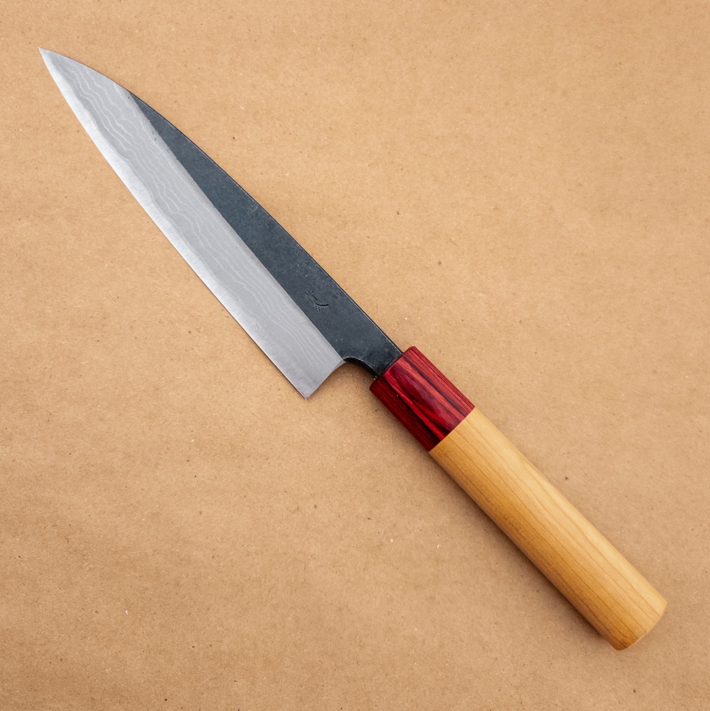 150mm Muneishi Damascus Aogami Petty Utility Wa Handle