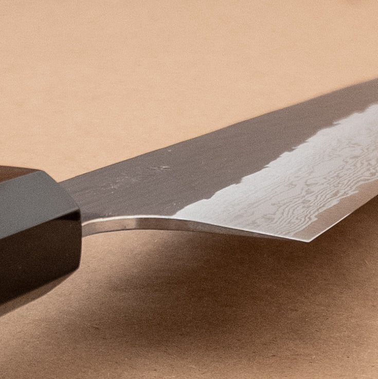 210mm Nigara XEOS Damascus Wa Gyuto